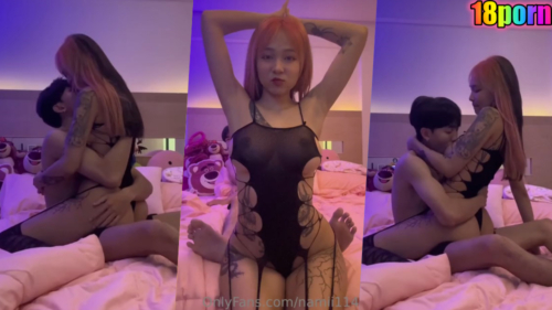 คลิปหลุดโอลี่แฟน น้องนามิทรงซ้อสักลาย Namii11455 ดาวโป๊น้องใหม่นมใหญ่พอได้ลีลาการเซ็กส์จัดชุดใหญ่ไฟกระพริบกับผัวในวันนี้เงี่ยนมากก็จะบดควยเก่งเป็นพิเศษ